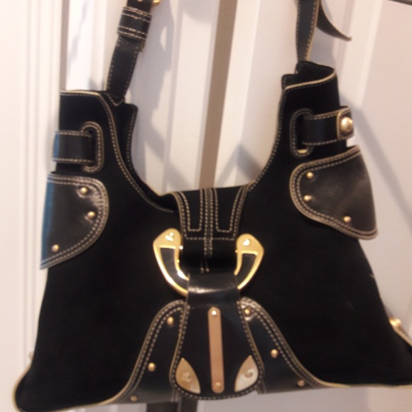 Maxx New York Handbags - Max new York suede and leather handbag